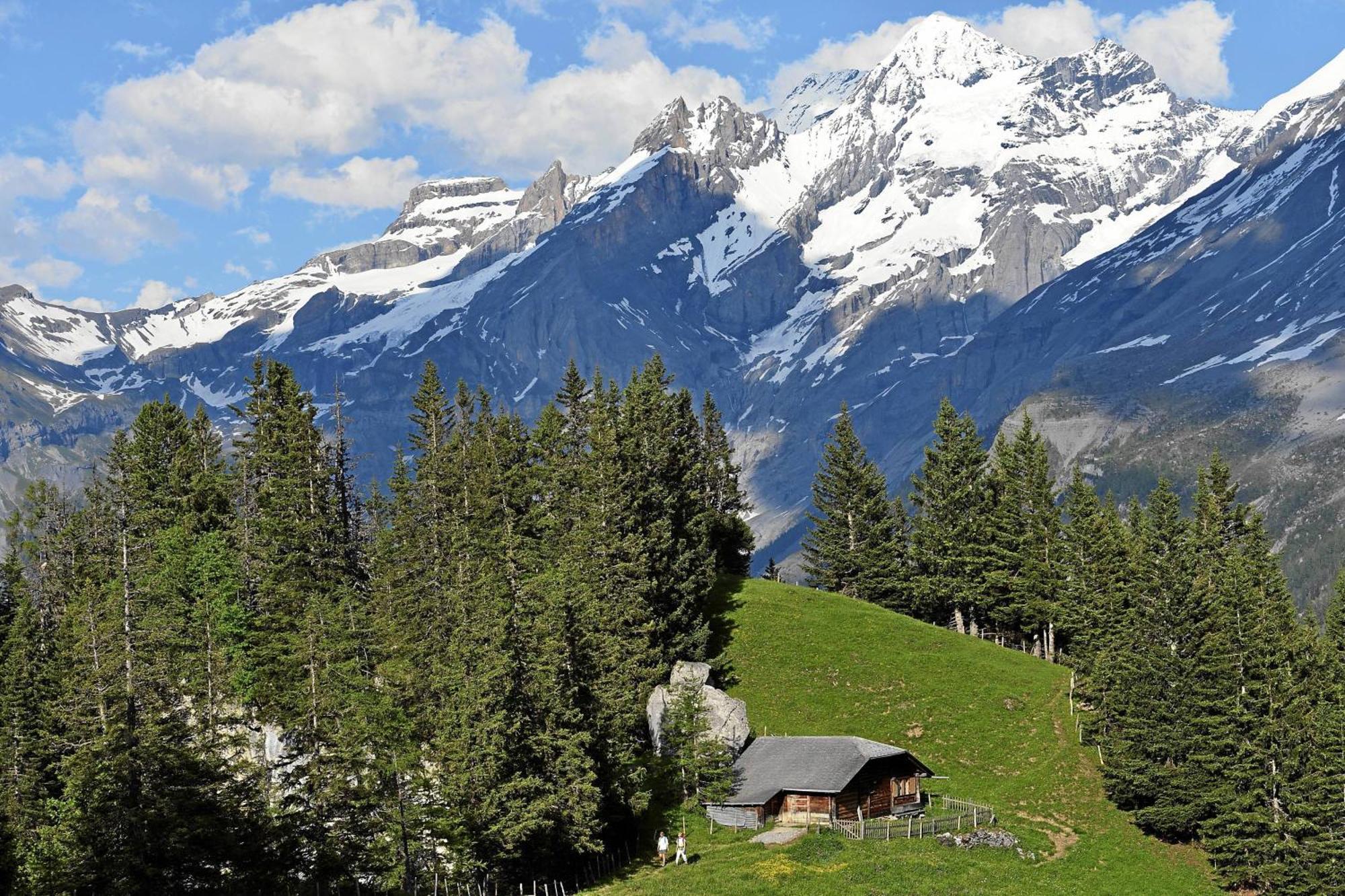 Seilers Vintage Hotel & Spa Kandersteg Exterior foto